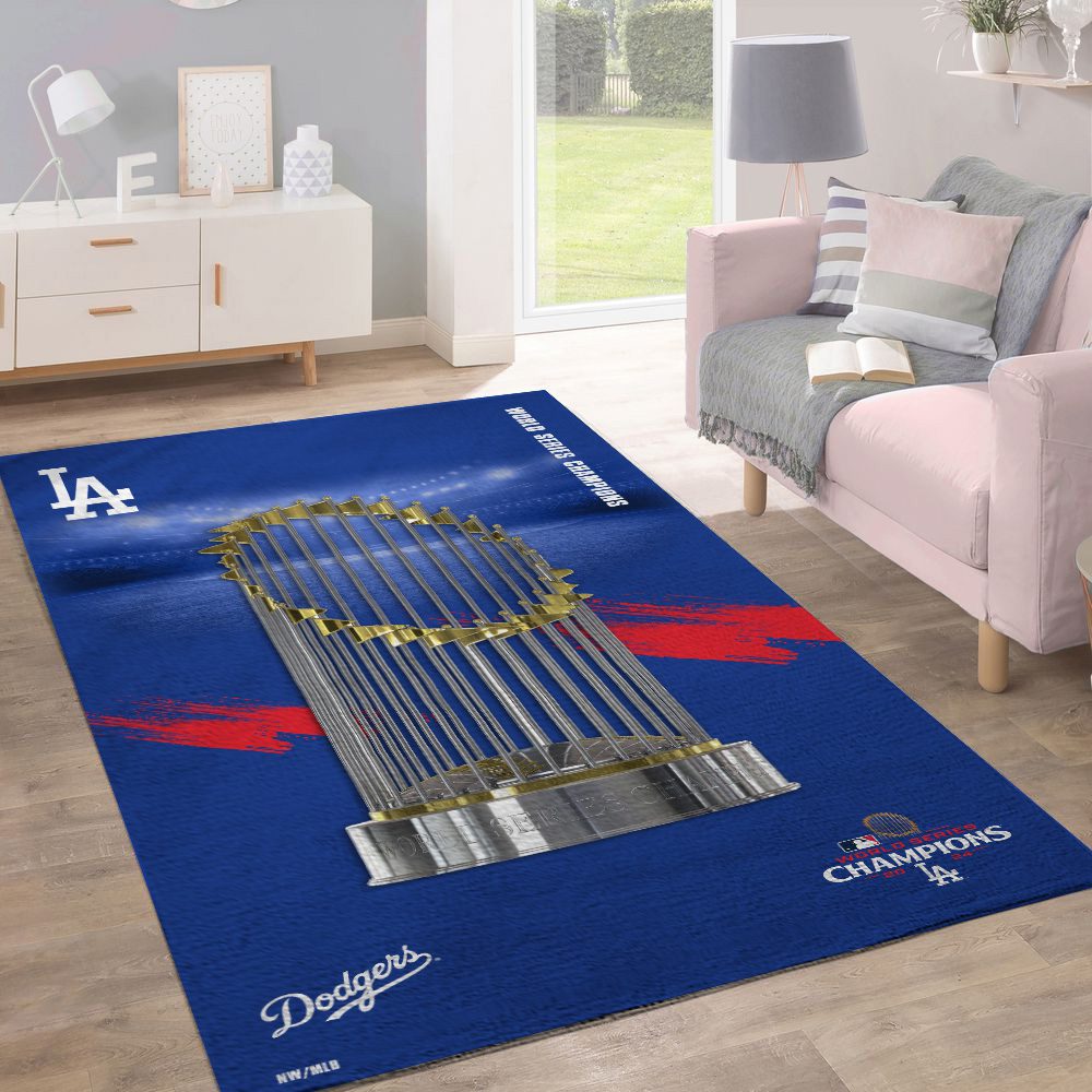 Los-Angeles-Dodgers-Rectangular-Rug-Floor-Decor-GRR1051-2