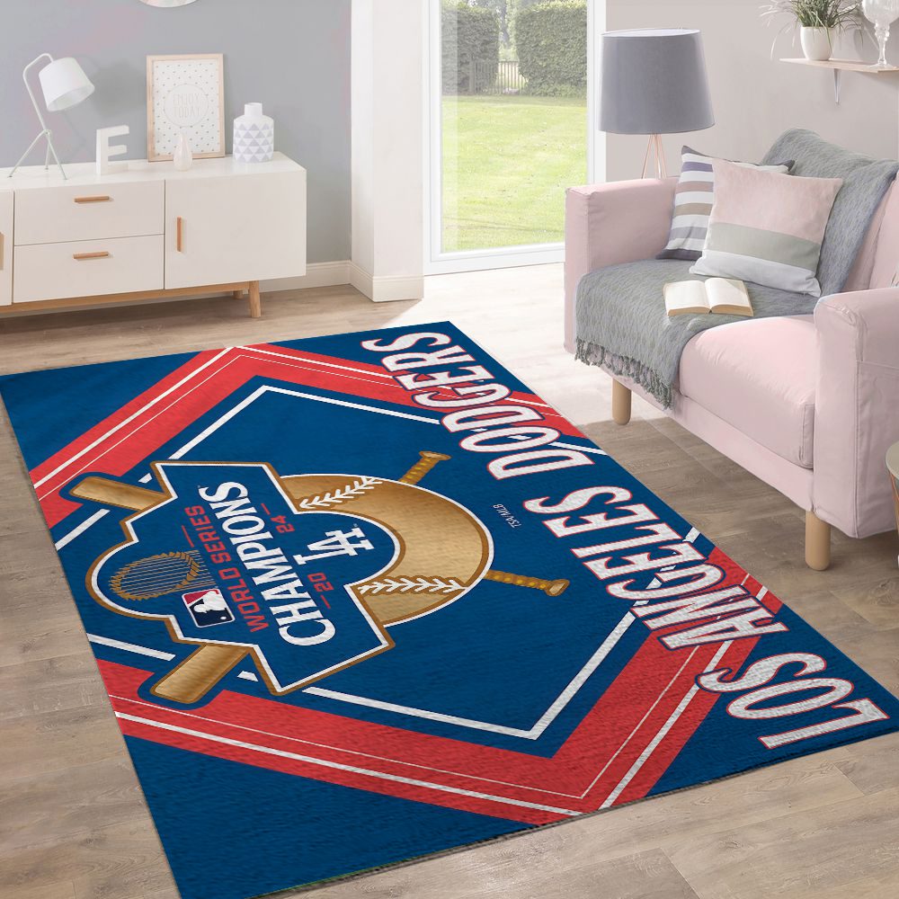 Los-Angeles-Dodgers-Rectangular-Rug-Floor-Decor-GRR1053-1