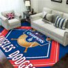 Los Angeles Dodgers Rectangular Rug Floor Decor GRR1053