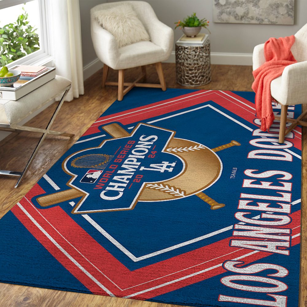 Los-Angeles-Dodgers-Rectangular-Rug-Floor-Decor-GRR1053-2