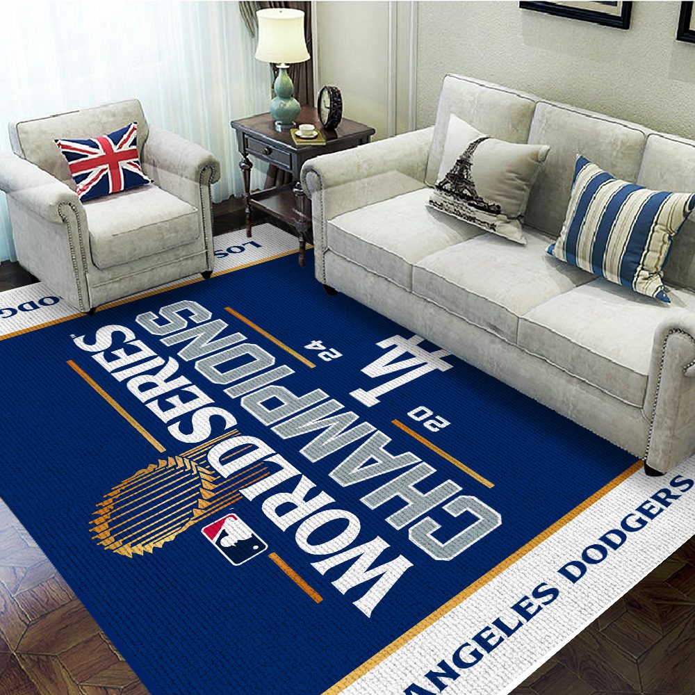 Los-Angeles-Dodgers-Rectangular-Rug-Floor-Decor-GRR1054 Los Angeles Dodgers Rectangular Rug Floor Decor GRR1054