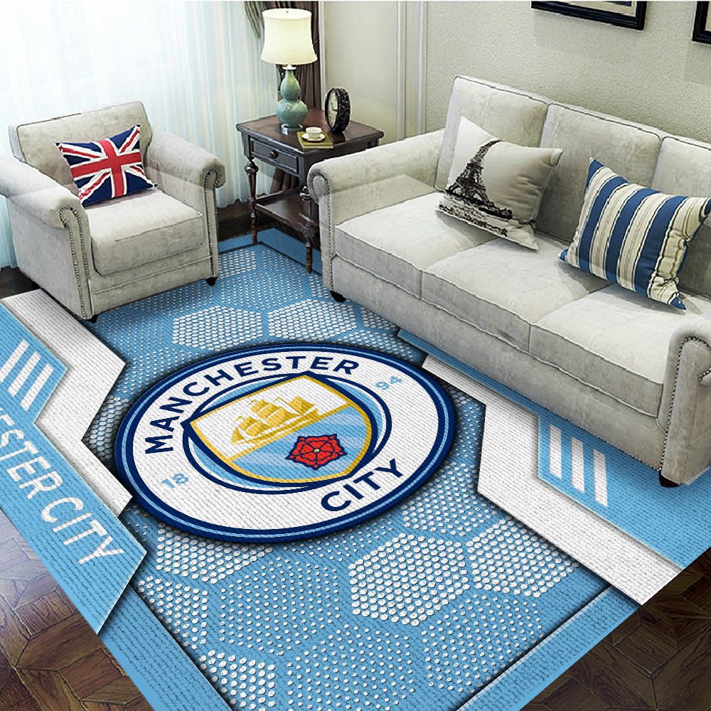 Manchester-City-Rectangular-Rug-Floor-Decor-GRR1074 Manchester City Rectangular Rug Floor Decor GRR1074