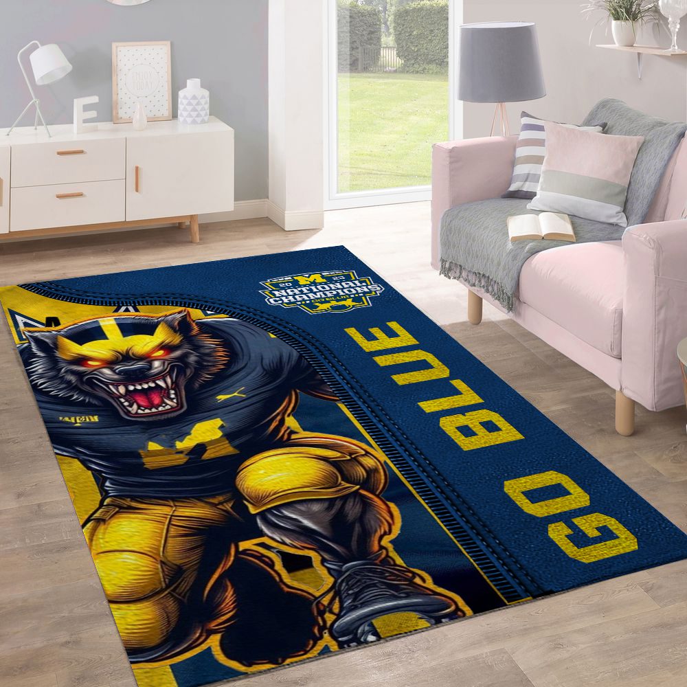 Michigan-Wolverines-Football-Rectangular-Rug-Floor-Decor-GRR1119-1