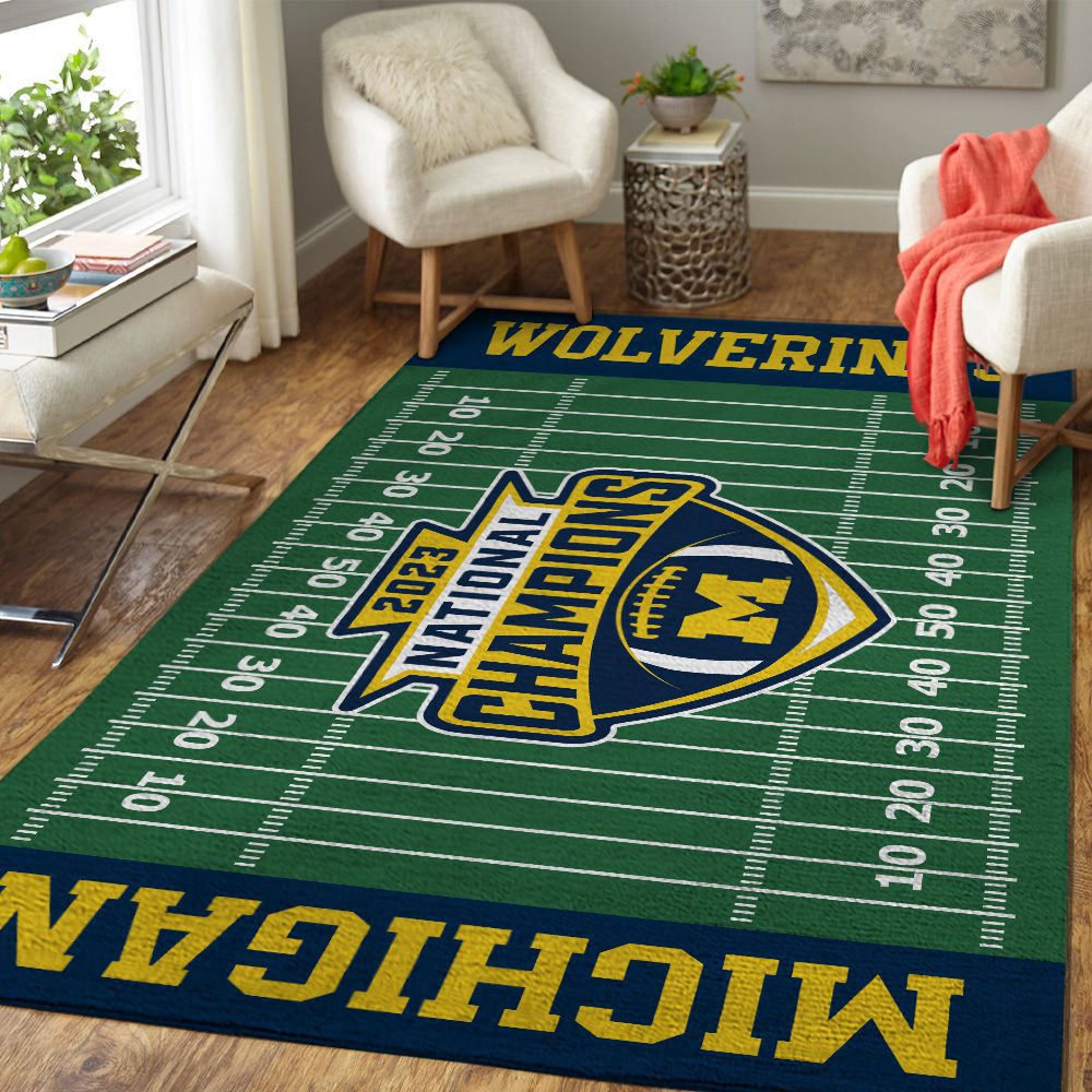 Michigan-Wolverines-Football-Rectangular-Rug-Floor-Decor-GRR1120-1