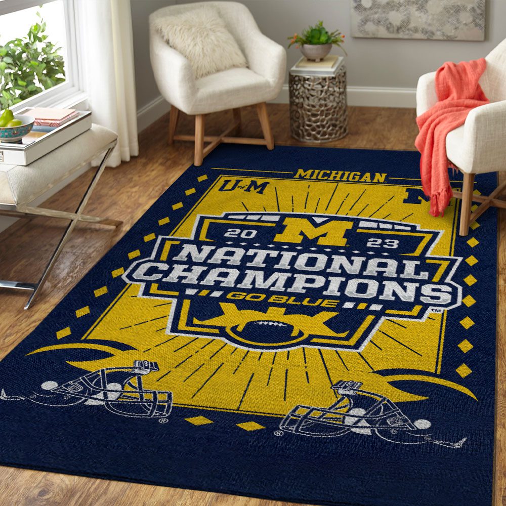 Michigan-Wolverines-Football-Rectangular-Rug-Floor-Decor-GRR1121-2