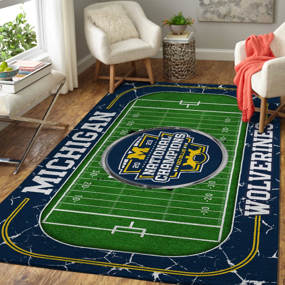 Michigan-Wolverines-Football-Rectangular-Rug-Floor-Decor-GRR1124-1