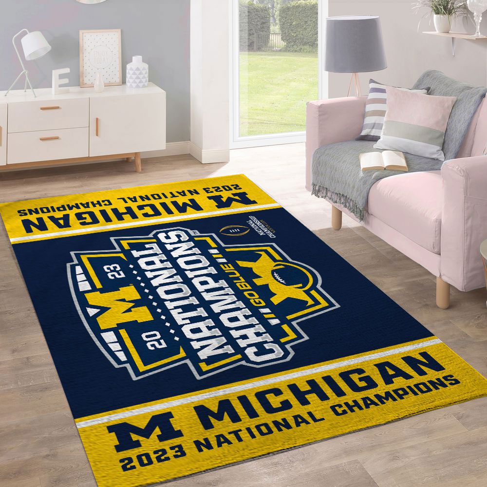 Michigan-Wolverines-Football-Rectangular-Rug-Floor-Decor-GRR1125-2