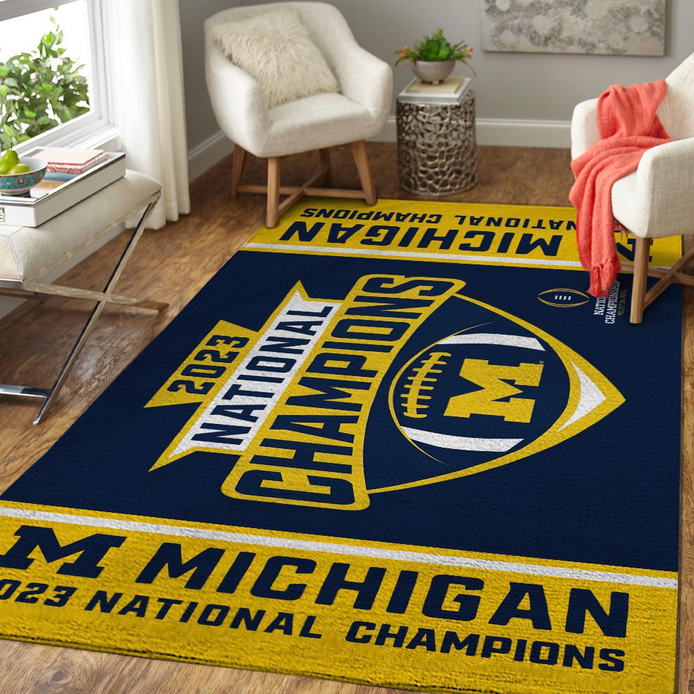 Michigan-Wolverines-Football-Rectangular-Rug-Floor-Decor-GRR1130-1