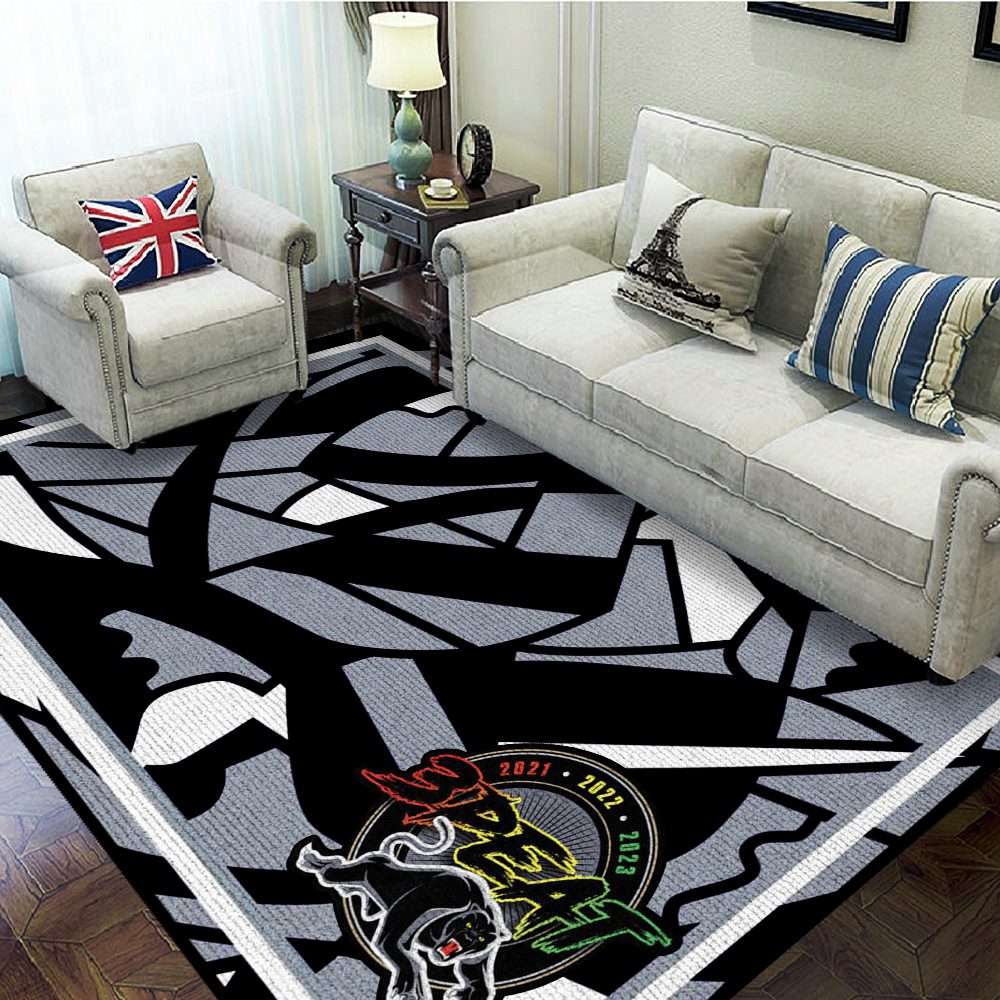 Penrith-Panthers-Rectangular-Rug-Floor-Decor-GRR1131 Penrith Panthers Rectangular Rug Floor Decor GRR1131