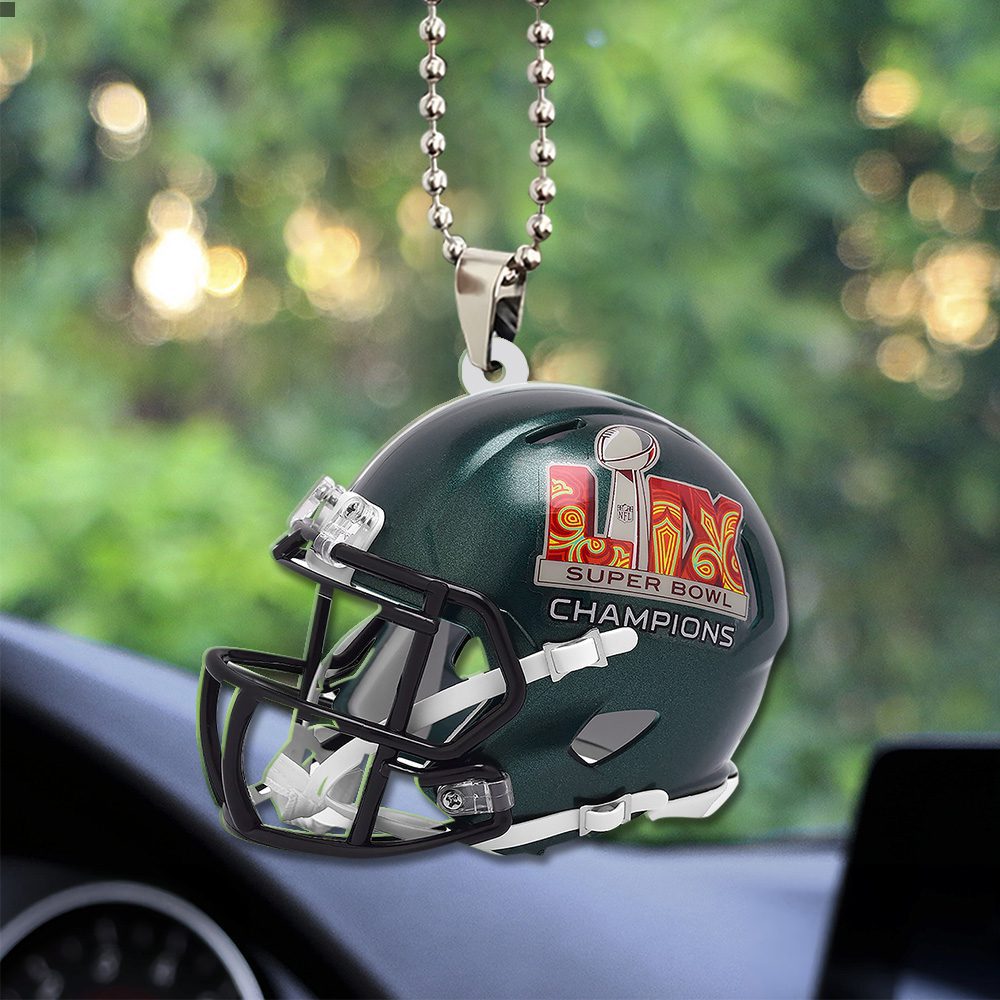 Philadelphia-Eagles-Honor-Champion-Super-Bowl-LIX-2025-Custom-Shape-2-sided-Acrylic-Car-Ornament-ESB1020-1