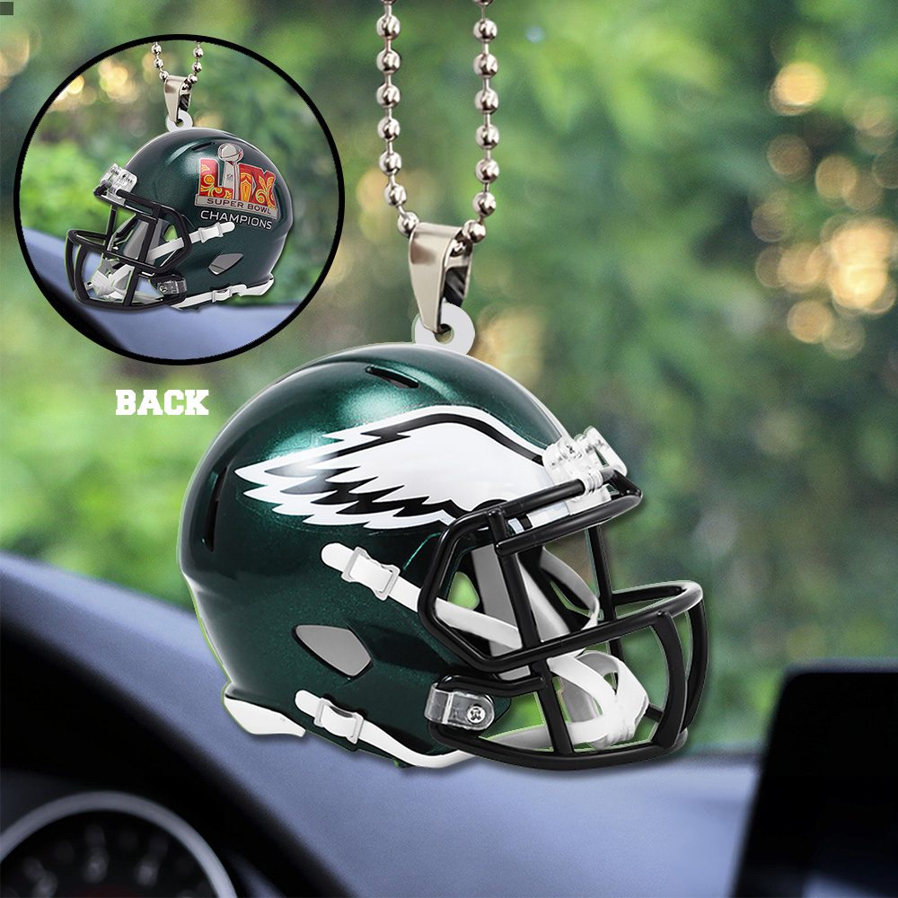Philadelphia-Eagles-Honor-Champion-Super-Bowl-LIX-2025-Custom-Shape-2-sided-Acrylic-Car-Ornament-ESB1020 Philadelphia Eagles Honor Champion Super Bowl LIX 2025 Custom Shape 2-sided Acrylic Car Ornament ESB1020