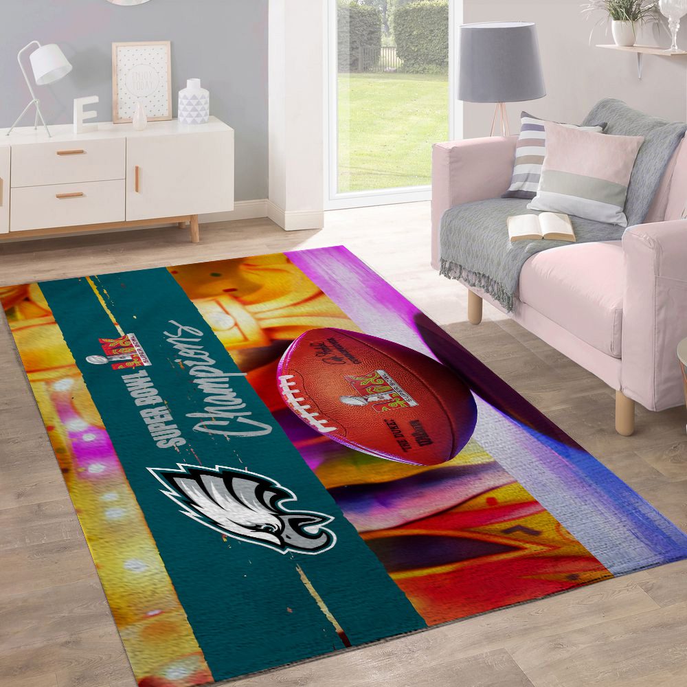 Philadelphia-Eagles-Rectangular-Rug-Floor-Decor-GRR1007-1