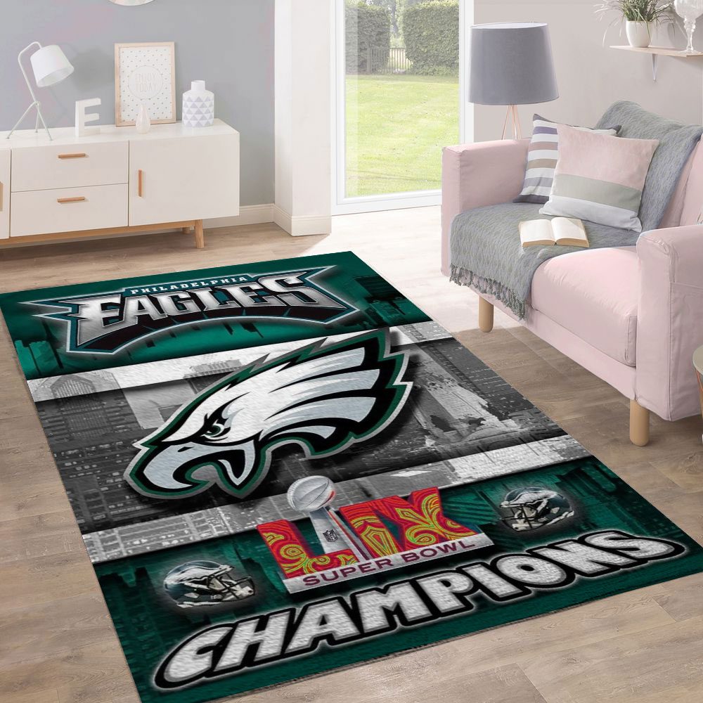 Philadelphia-Eagles-Rectangular-Rug-Floor-Decor-GRR1008-1