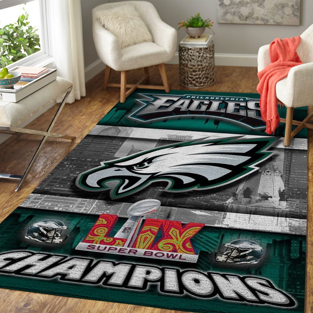 Philadelphia-Eagles-Rectangular-Rug-Floor-Decor-GRR1008-2