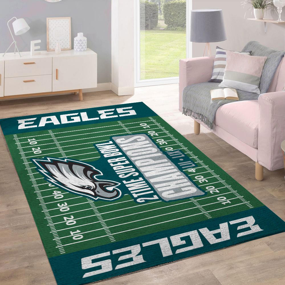 Philadelphia-Eagles-Rectangular-Rug-Floor-Decor-GRR1010-1