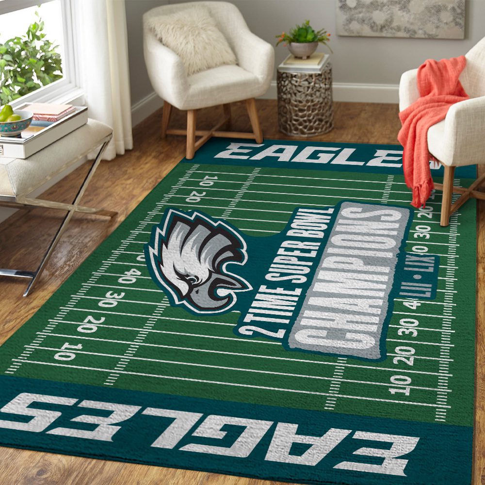 Philadelphia-Eagles-Rectangular-Rug-Floor-Decor-GRR1010-2