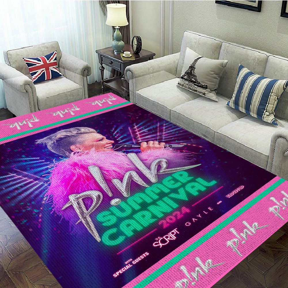 Pnk-Rectangular-Rug-Floor-Decor-GRR1109 P!nk Rectangular Rug Floor Decor GRR1109