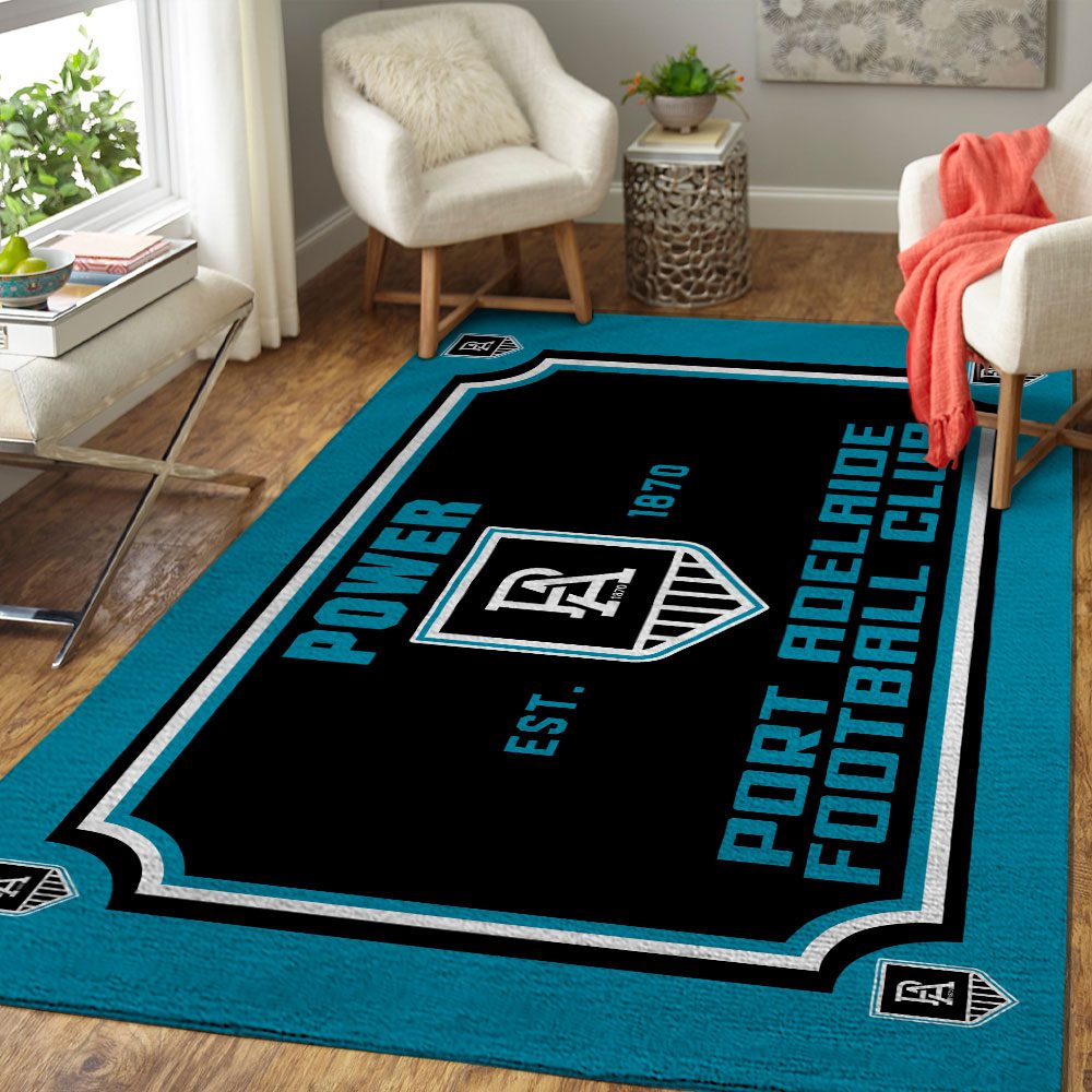 Port-Adelaide-FC-Rectangular-Rug-Floor-Decor-GRR1145-2