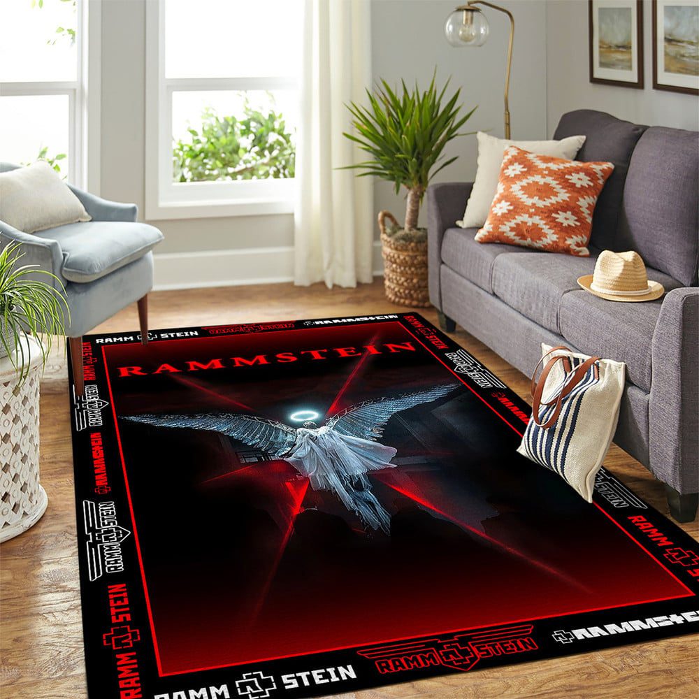 Rammstein-Rectangular-Rug-Floor-Decor-GRR1103 Rammstein Rectangular Rug Floor Decor GRR1103