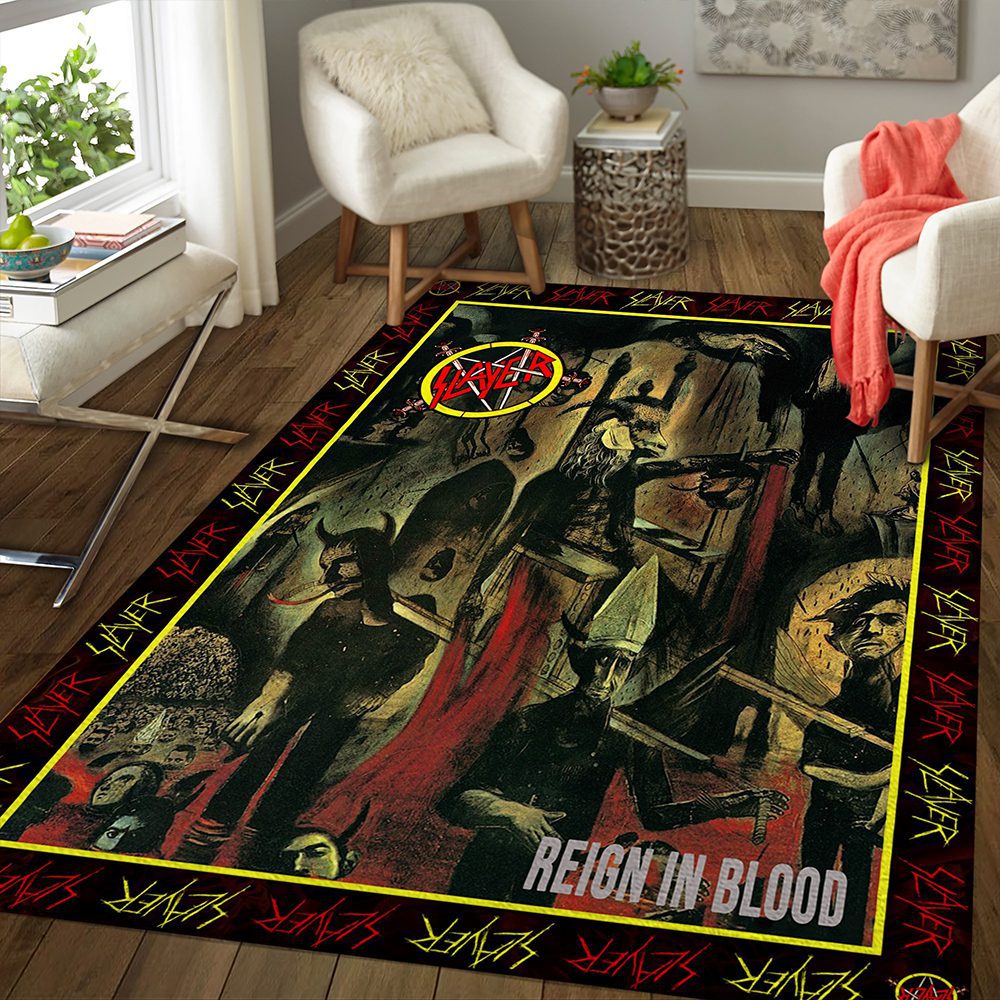 Slayer-Rectangular-Rug-Floor-Decor-GRR1098 Slayer Rectangular Rug Floor Decor GRR1098