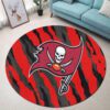 Tampa Bay Buccaneers Premium Round Rug Floor Decor SRR1202