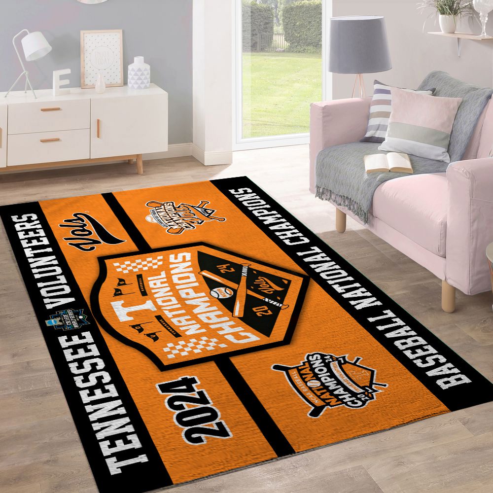 Tennessee-Volunteers-Baseball-Rectangular-Rug-Floor-Decor-GRR1079-1