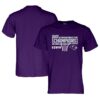 High Point Panthers Blue 84 Unisex 2025 Big South Men's Basketball Conference Tournament Champions T-Shirt - Purple