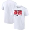 Houston Cougars 2025 NCAA Men's Basketball Tournament March Madness Final Four Rebound T-Shirt - White