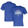 Memphis Tigers Blue 84 Unisex 2025 AAC Men's Basketball Conference Tournament Champions T-Shirt - Royal
