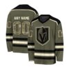 NHL Vegas Golden Knights Special Camo V-neck Hockey Jersey FHJ301