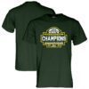 Norfolk State Spartans Blue 84 Unisex 2025 MEAC Men's Basketball Conference Tournament Champions T-Shirt - Green