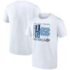 North Carolina Tar Heels 2025 NCAA Women's Basketball Tournament March Madness Sweet 16 No Look Pass T-Shirt - White