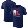 Ole Miss Rebels 2025 NCAA Women's Basketball Tournament March Madness Sweet 16 No Look Pass T-Shirt - Navy