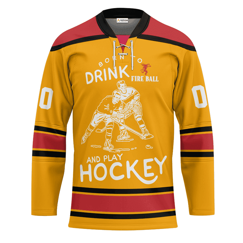Personalized-Born-To-Drink-Fireball-Whiskey-and-Play-Lace-Hockey-Jersey-1