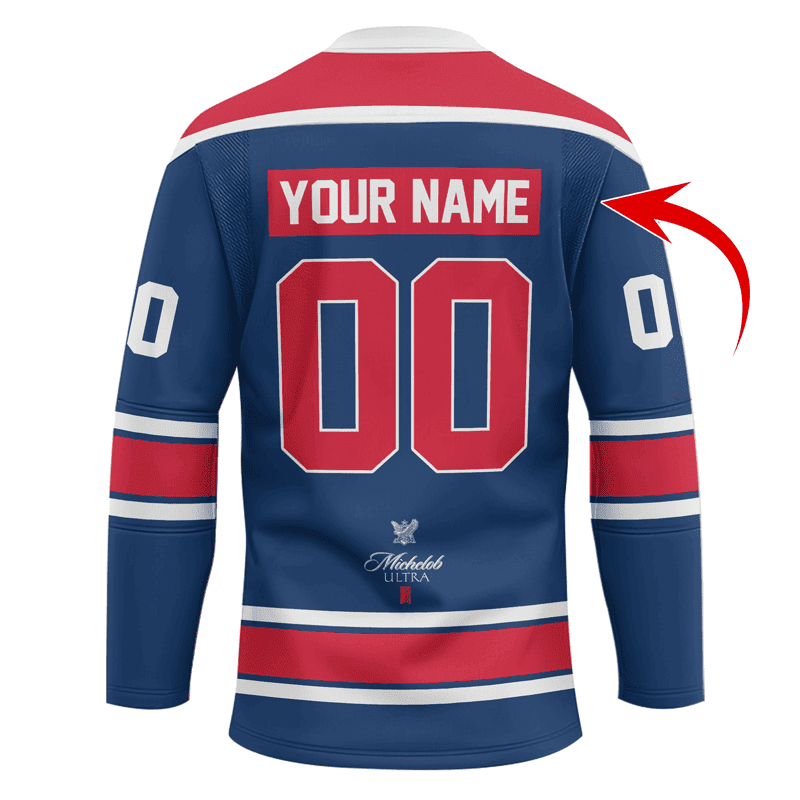 Personalized-Born-To-Drink-Michelob-ULTRA-and-Play-Lace-Hockey-Jersey-2