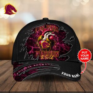 Personalized Brisbane Broncos Classic Cap NCT1028