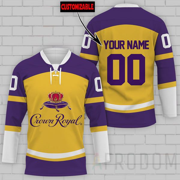 Personalized-Crown-Royal-Lace-Hockey-Jersey Personalized Crown Royal Lace Hockey Jersey