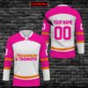 Personalized Dunkin Donut Lace Hockey Jersey