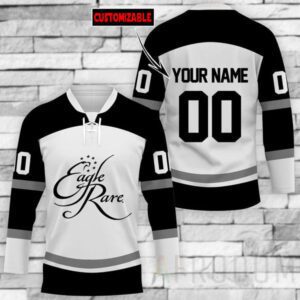 Personalized Eagle Rare Lace Hockey Jersey