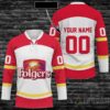 Personalized Folgers Lace Hockey Jersey
