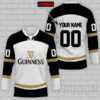 Personalized Guinness Beer Lace Hockey Jersey