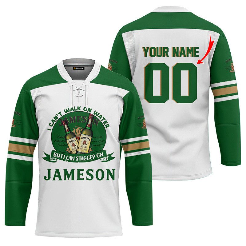Personalized-I-Can-Stagger-On-Jameson-Lace-Hockey-Jersey Personalized I Can Stagger On Jameson Lace Hockey Jersey