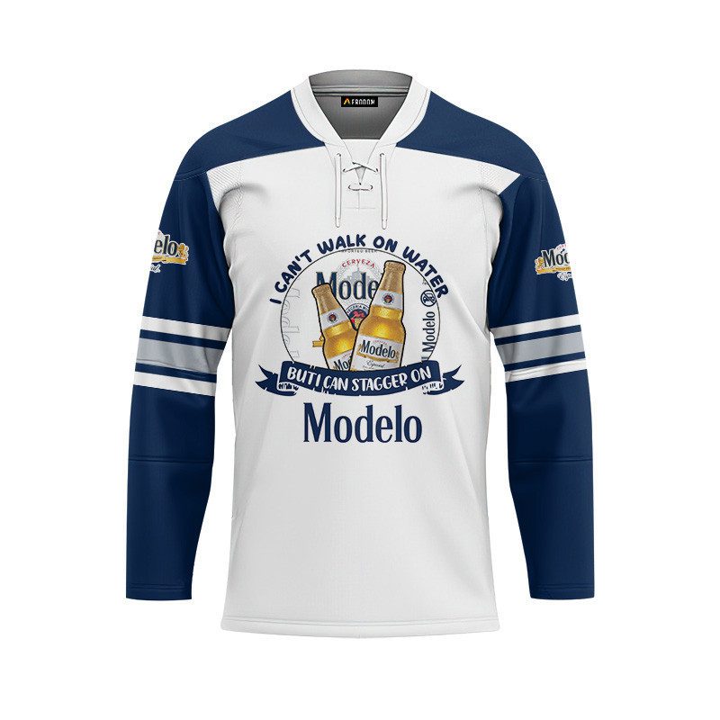Personalized-I-Can-Stagger-On-Modelo-Beer-Lace-Hockey-Jersey-1