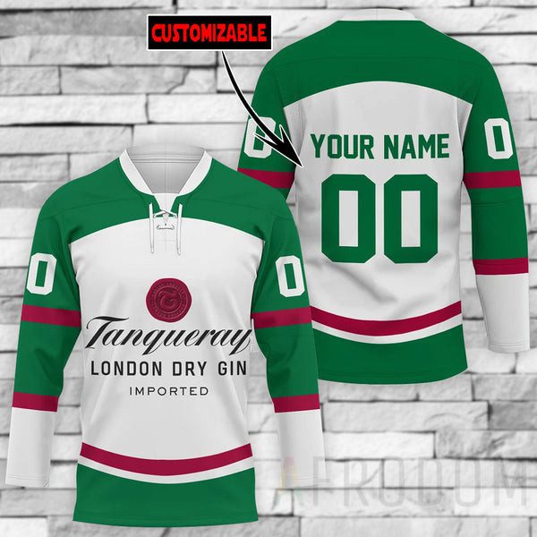 Personalized-Tanqueray-Lace-Hockey-Jersey Personalized Tanqueray Lace Hockey Jersey
