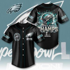Philadelphia Eagles Super Bowl LIX Champion 2025 Baseball Jersey NCT1047