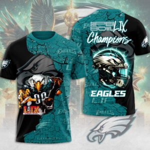 Philadelphia Eagles Super Bowl LIX Champion 2025 Unisex Performance T-Shirt NCT1039