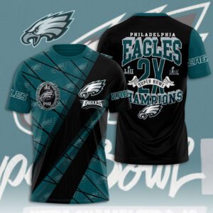 Philadelphia Eagles Super Bowl LIX Champion 2025 Unisex Performance T-Shirt NCT1048