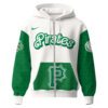 Pittsburgh Pirates MLB x St. Patrick's Day Limited Edition Performance Zip Hoodie 2025