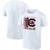 South Carolina Gamecocks 2025 NCAA Women's Basketball Tournament March Madness Sweet 16 No Look Pass T-Shirt - White