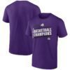 TCU Horned Frogs 2025 Big 12 Women's Basketball Conference Tournament Champions T-Shirt - Purple